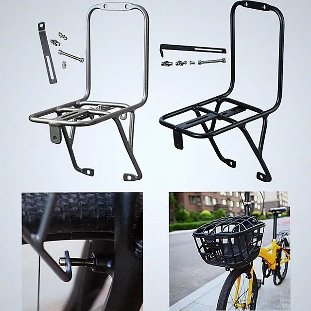 Bike Front Cargo Rack Cycling Equipment Durability Direct Replaces Practical