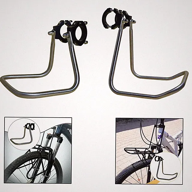 Bike Front Rack Cargo Rack Heavy Duty Professional Accessories Supplies Sturdy