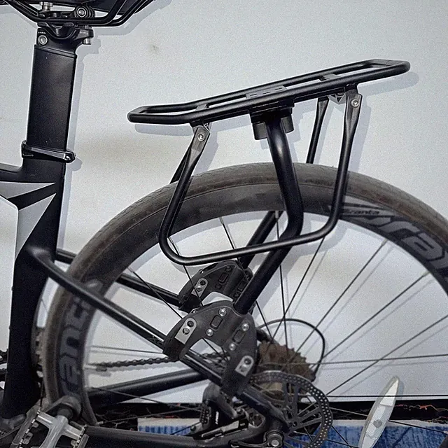Bike Rear Cargo Rack Cycling Equipment Premium Accessory Durability Traveling