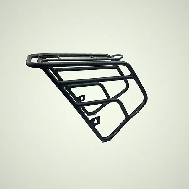 Bike Rear Rack Heave Duty Rack for 4" Fat Tire Ebike or bike Alluminum Black