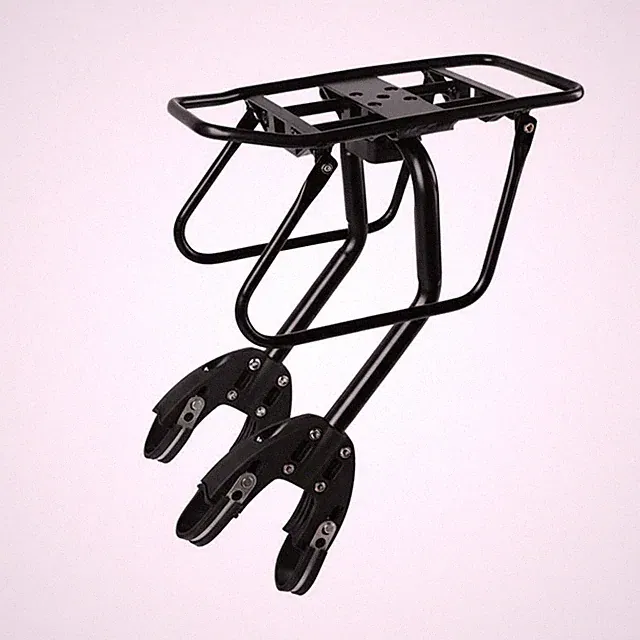 Cycle Rear Rack Aluminum Alloy Cycling Gear Lightweight Design for Commuting