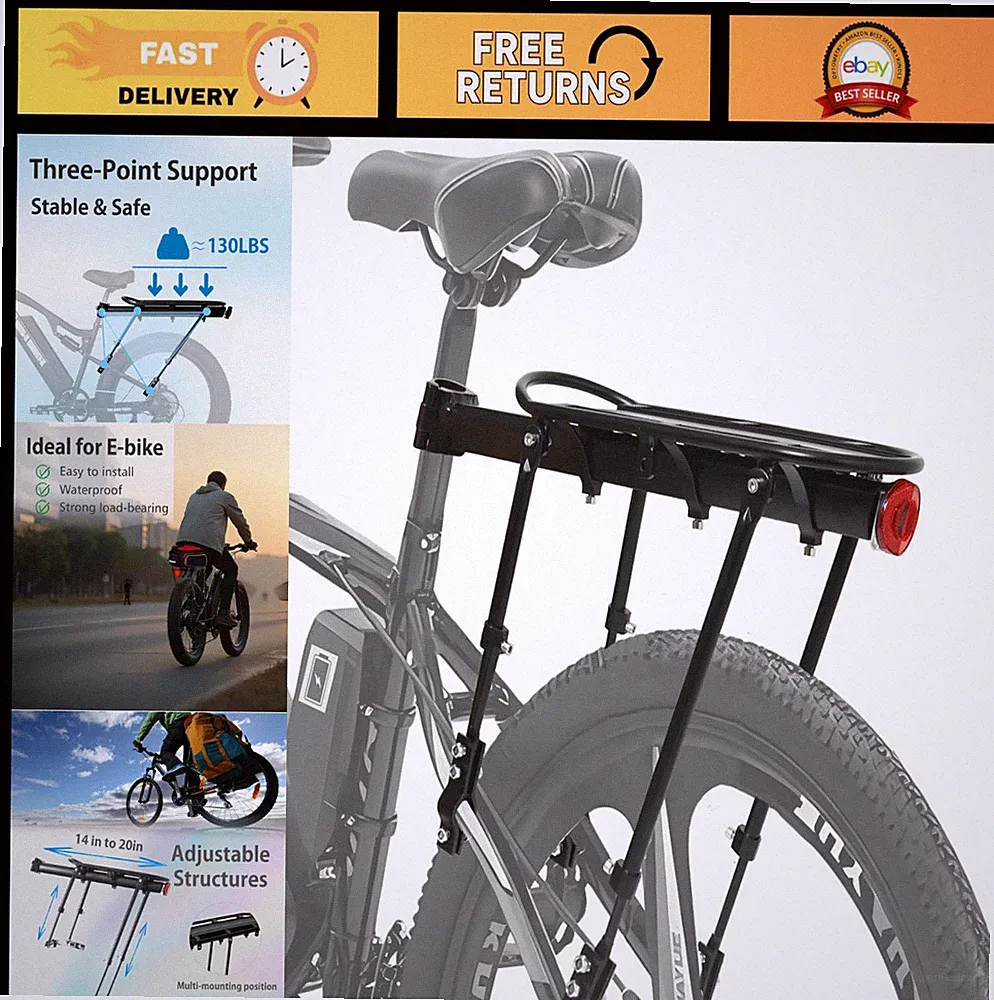 Cargo Rack Included Fat Tire