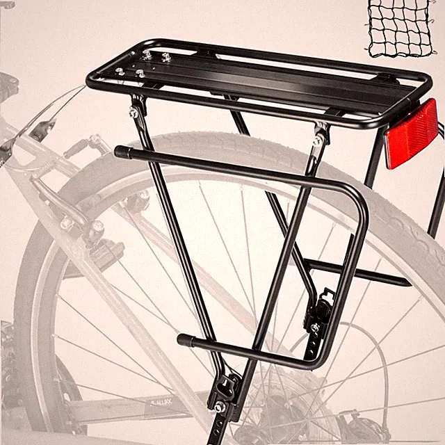Rear Bike Rack,Bike Cargo Rack,Bicycle Pannier Rack with Reflector and Cargo...