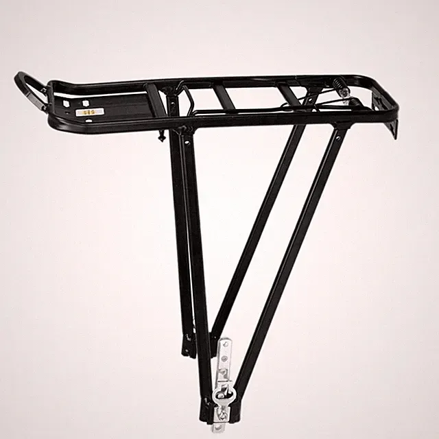 Rear Bike Rack, Universal Mount Fat-tire Bike Cargo Rack Aluminum Alloy