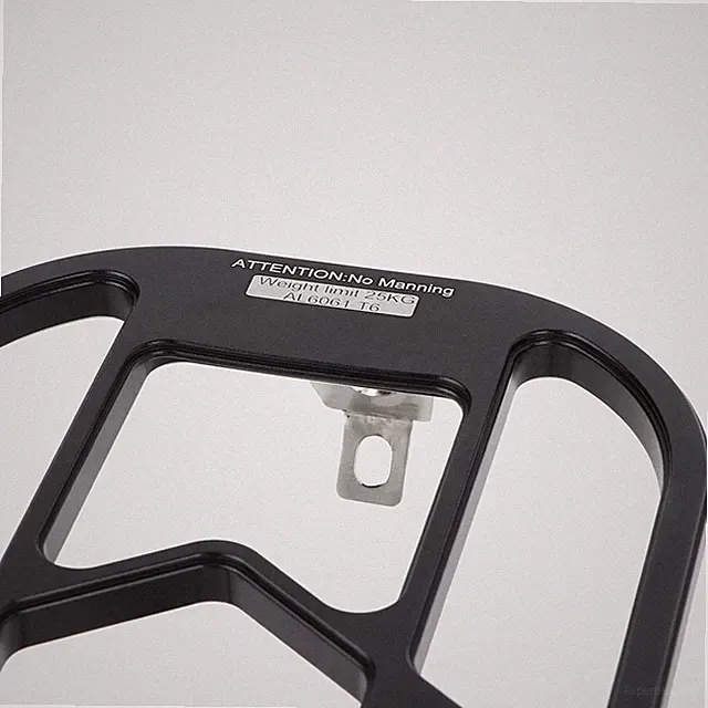 Rear Cargo Rack Bike Cargo Accessory 1 Set Package 364g Weight Good Workmanship