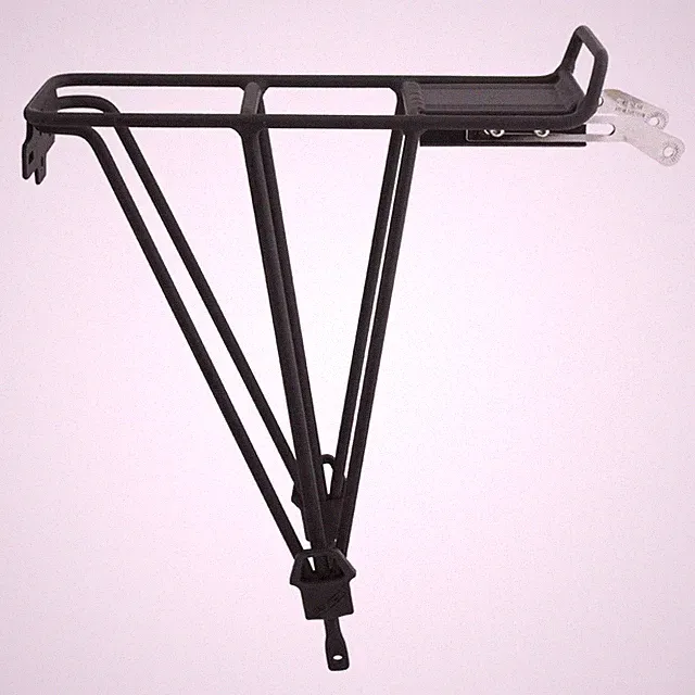 Sunlite Black 26-Inch Child Carrier Rack - Durable Steel Bike Bike Rack for Kids