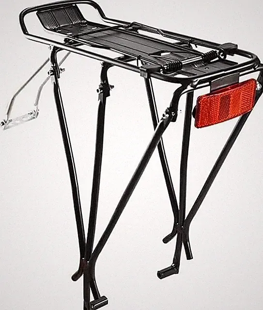 Universal Rear Bike Rack - Cargo & Pannier Carrier for 26"-28" Frames
