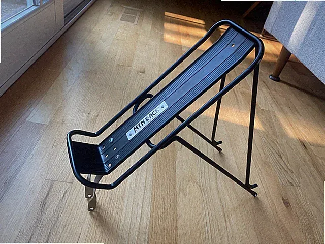 Vintage Blackburn MTN Rear Cargo Rack Alloy Black Mountain Touring Bike Black