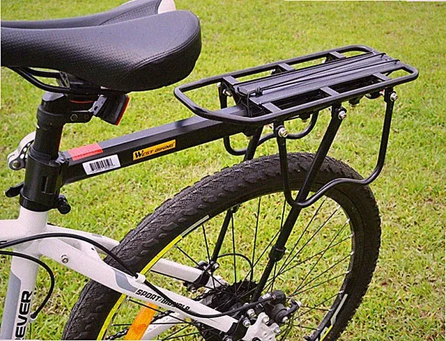 West Biking 110Lb Capacity Almost Universal Adjustable Bike Cargo Rack Cycling E